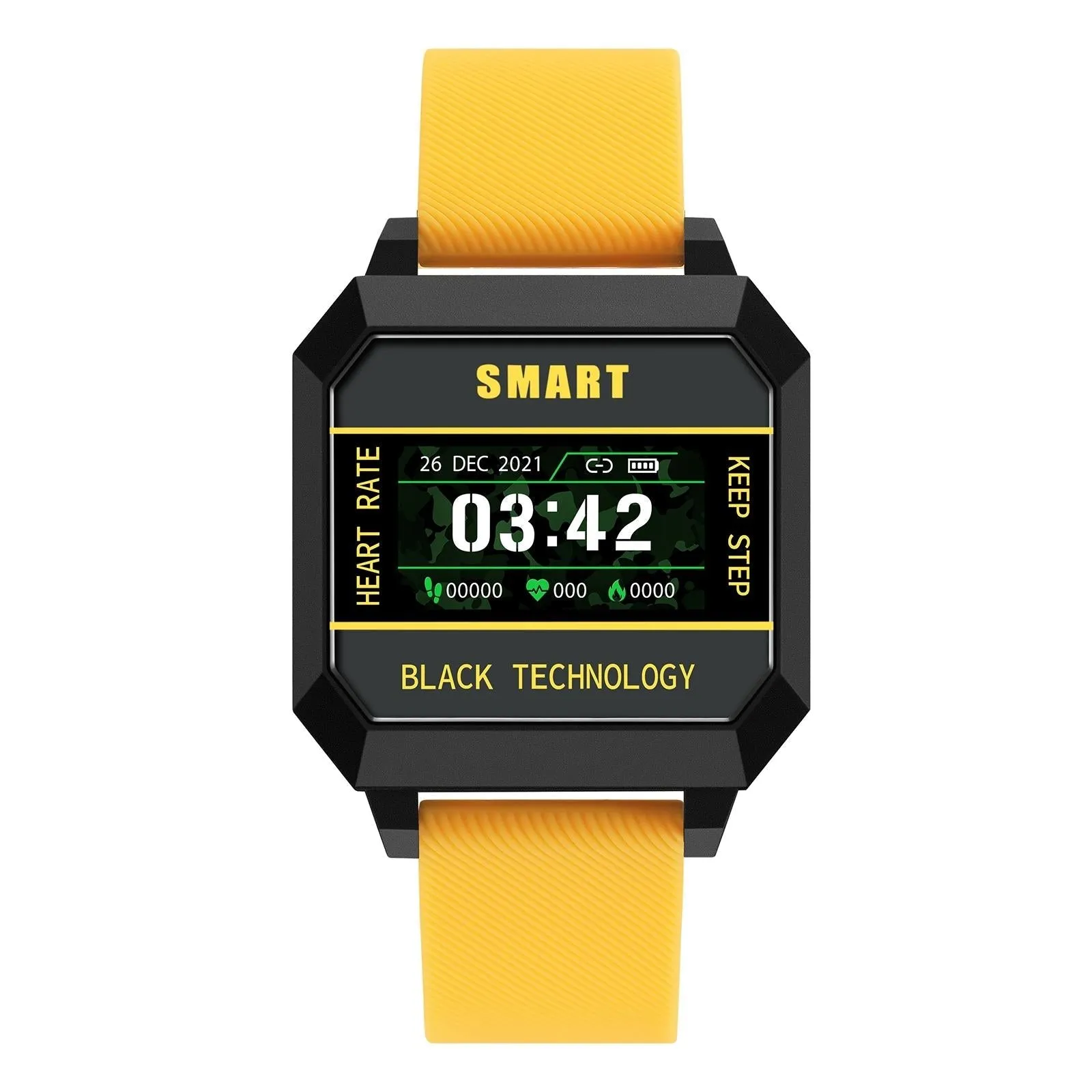 0.96 Inch Tft Screen Life Waterproof Smart Watch Support Sleep Monitoring / Heart Rate Monitoring / Blood Pressure Monitoring / Pulse Reminder