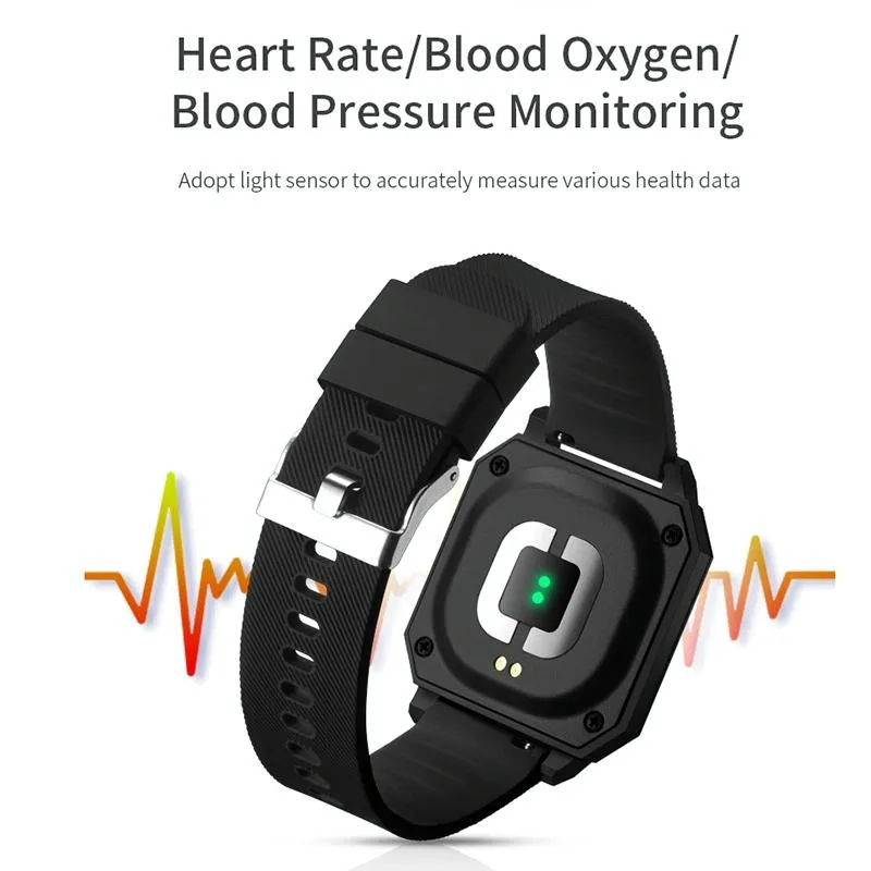 0.96 Inch Tft Screen Life Waterproof Smart Watch Support Sleep Monitoring / Heart Rate Monitoring / Blood Pressure Monitoring / Pulse Reminder
