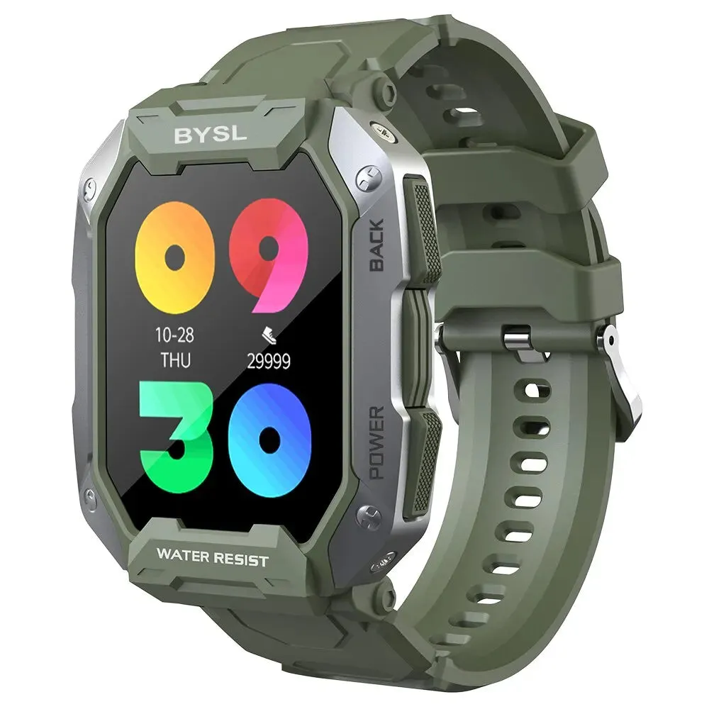 1.69 Hd Screen Smartwatch for Men Tooth Fitness Waterproof