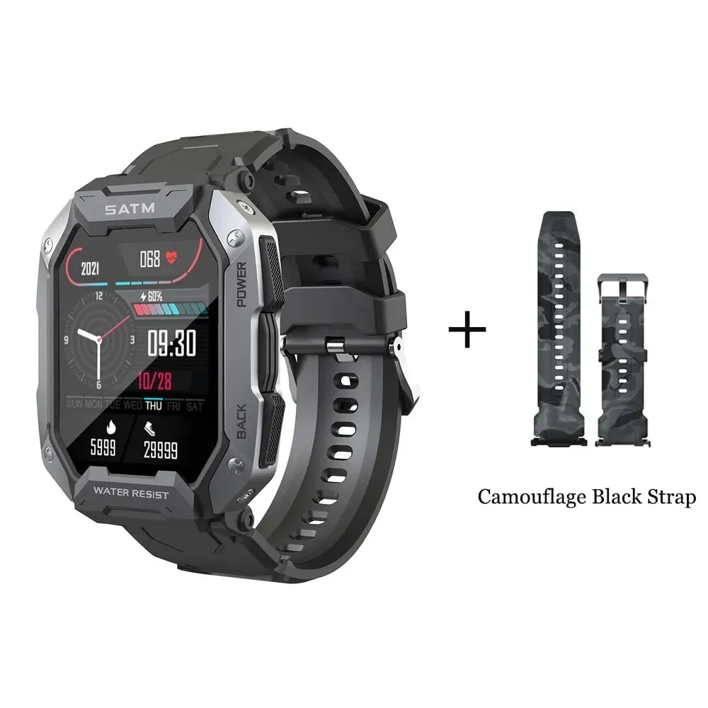 1.69 Hd Screen Smartwatch for Men Tooth Fitness Waterproof