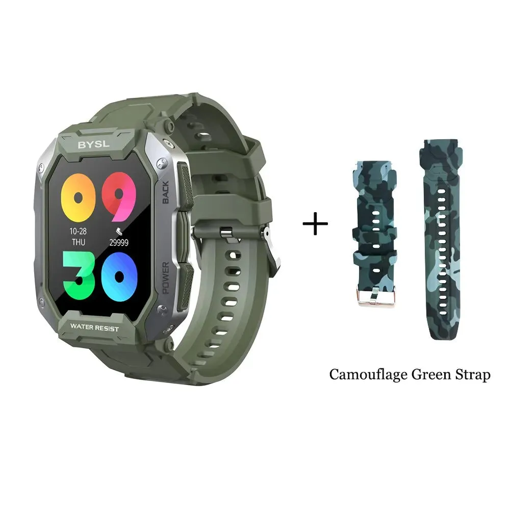 1.69 Hd Screen Smartwatch for Men Tooth Fitness Waterproof