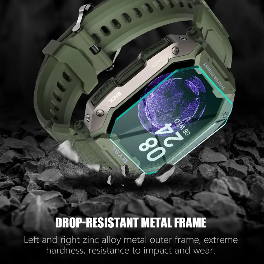 1.69 Hd Screen Smartwatch for Men Tooth Fitness Waterproof