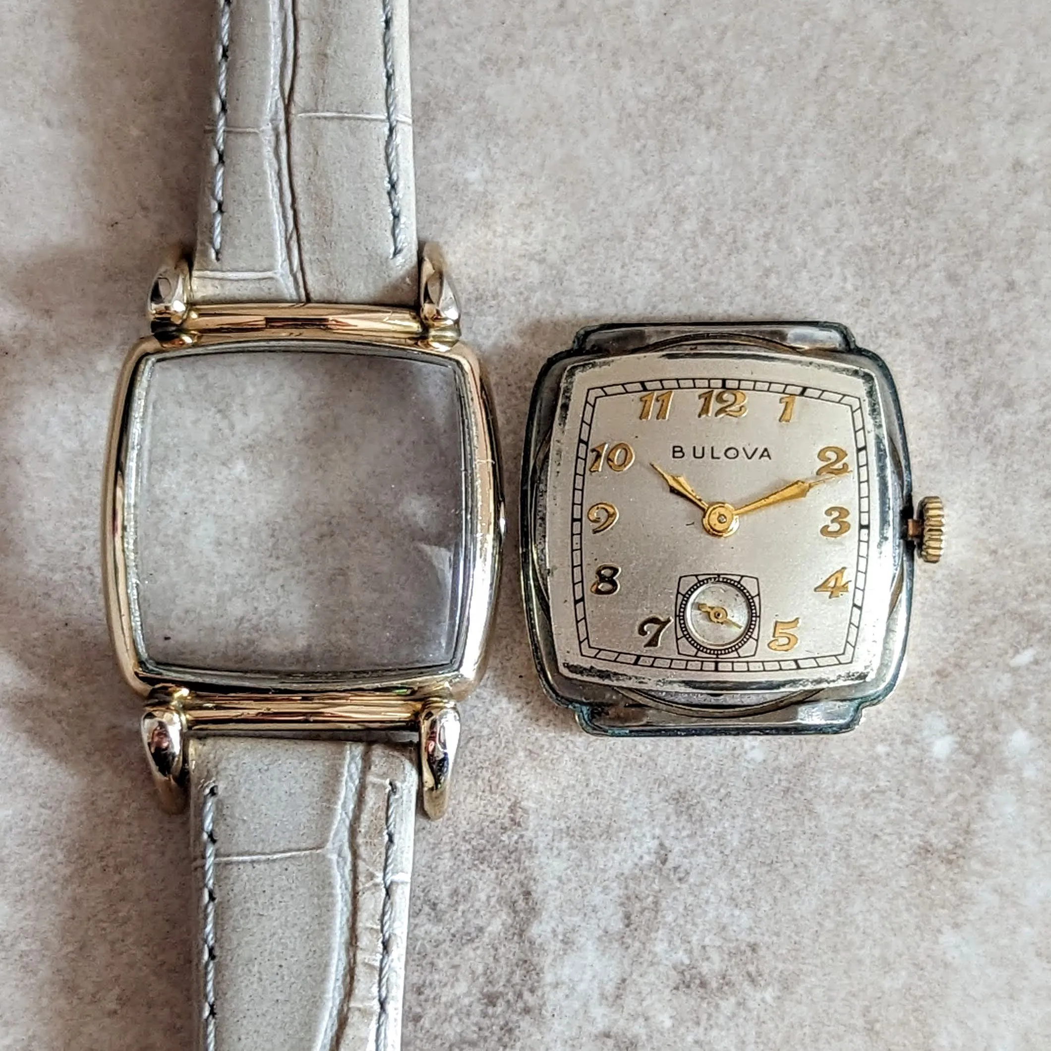 1950 BULOVA His Excellency “XX” Wristwatch 21 Jewels Cal. 10BM U.S.A. Made Watch