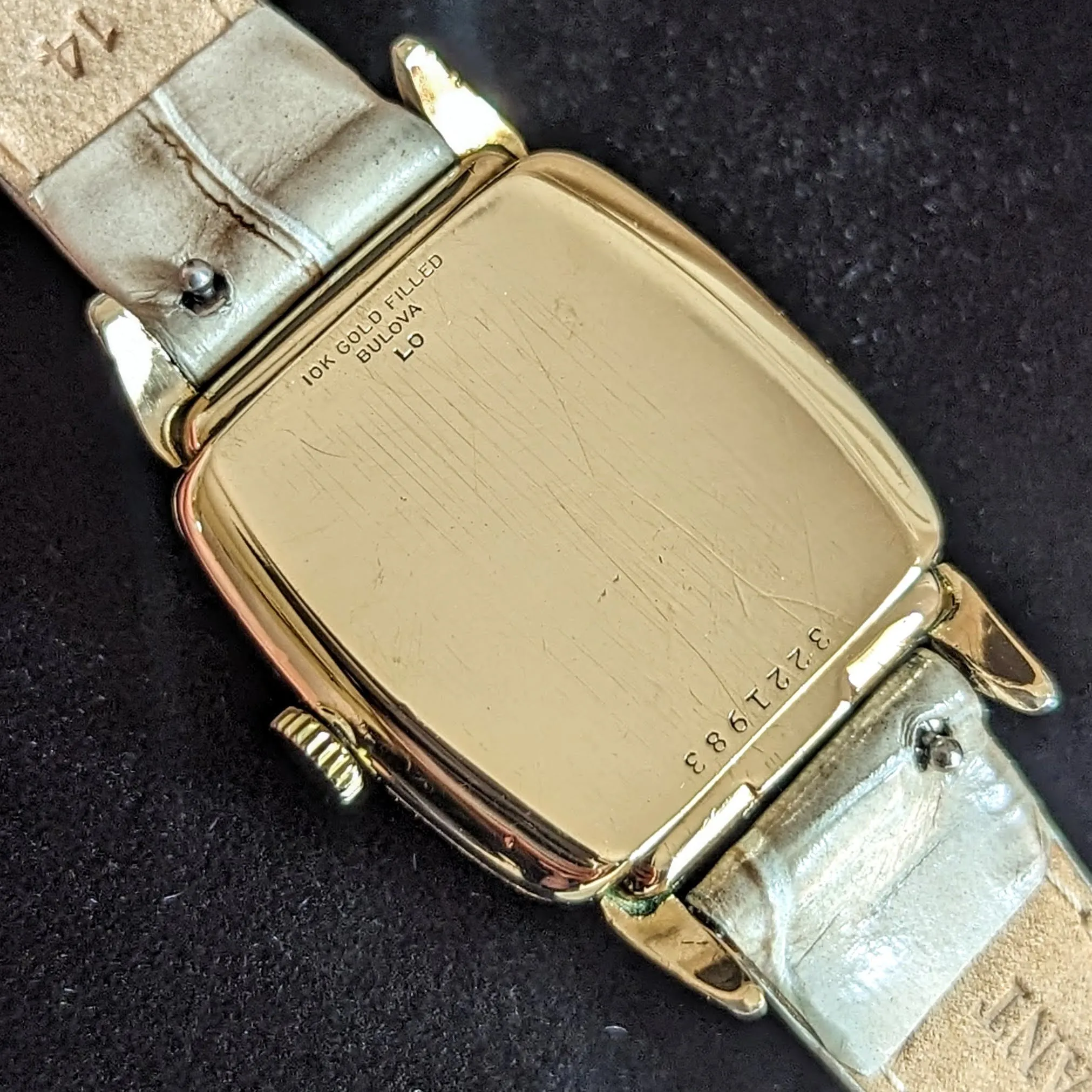 1950 BULOVA His Excellency “XX” Wristwatch 21 Jewels Cal. 10BM U.S.A. Made Watch