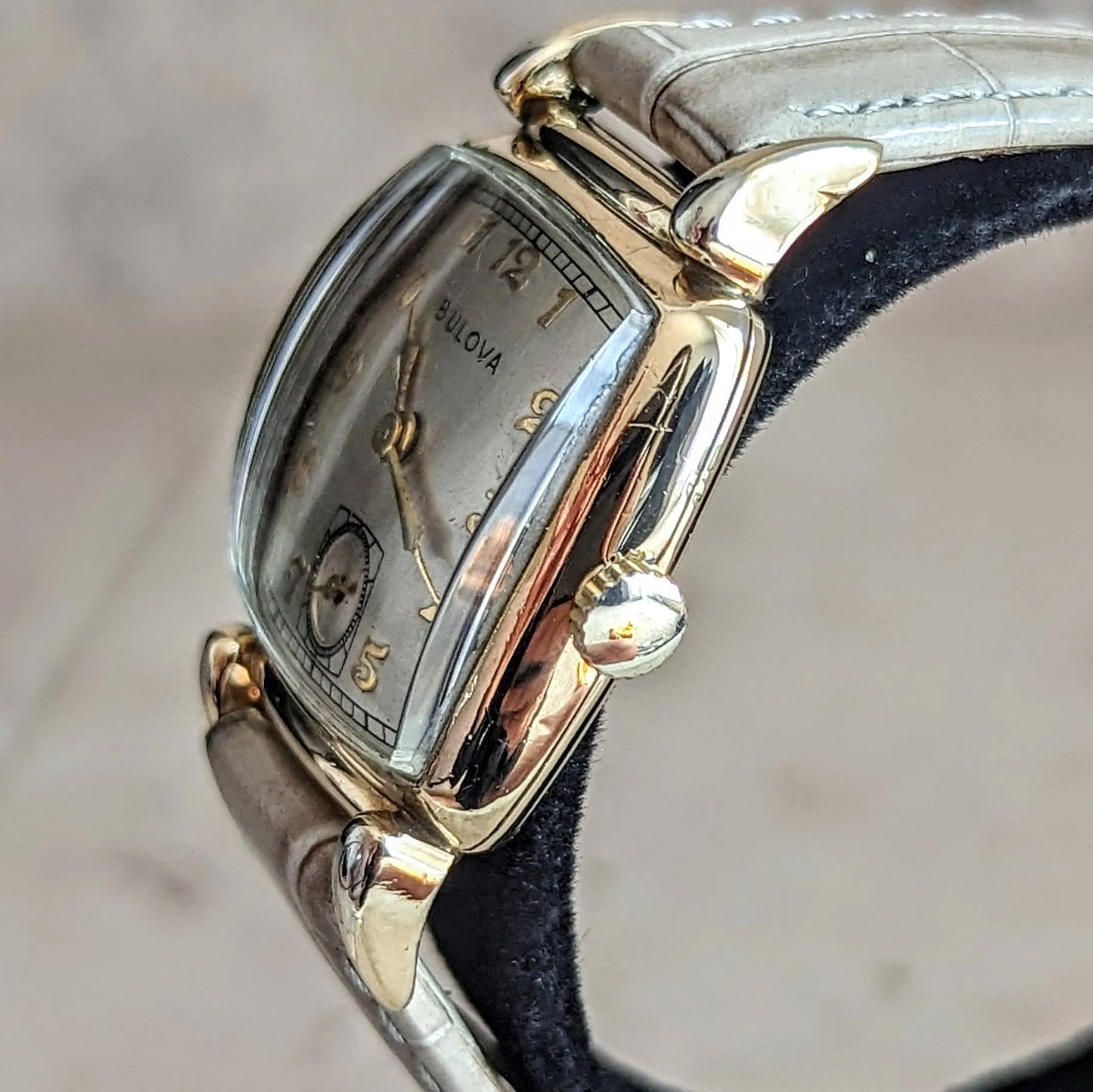 1950 BULOVA His Excellency “XX” Wristwatch 21 Jewels Cal. 10BM U.S.A. Made Watch