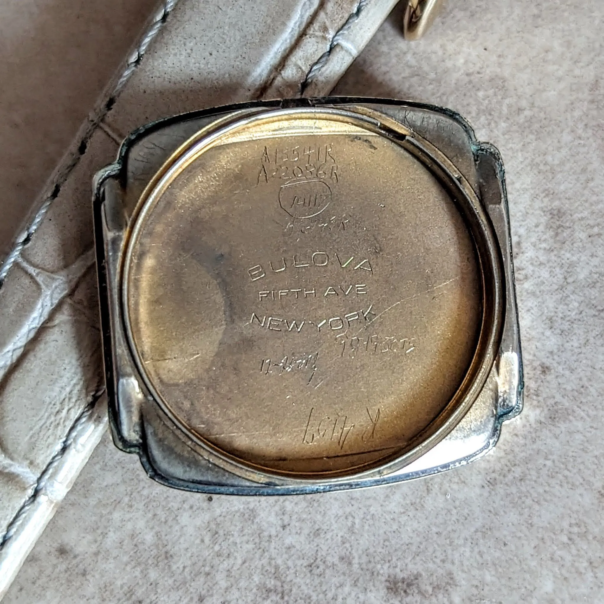 1950 BULOVA His Excellency “XX” Wristwatch 21 Jewels Cal. 10BM U.S.A. Made Watch