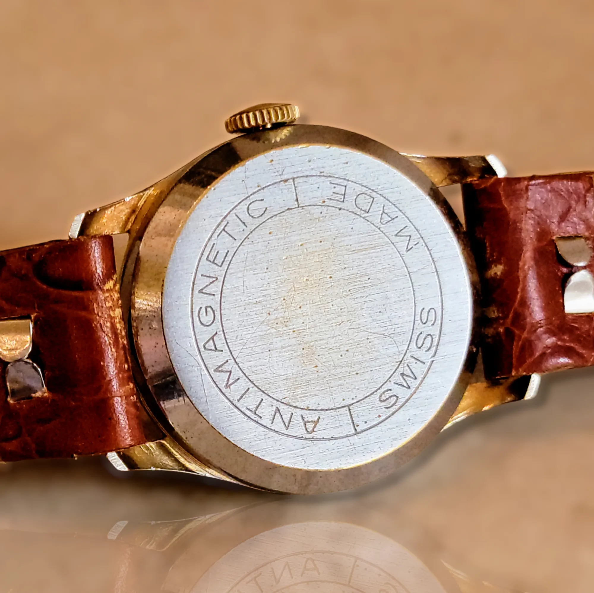 1950's MENTOR Antimagnetic Watch By Bader & Hafner Swiss Made