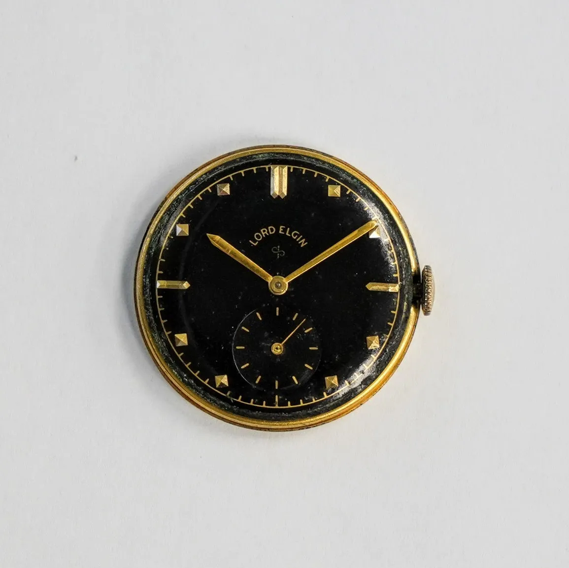 1951 LORD ELGIN Henslee Watch Ref. 4902 Grade 556 21 Jewels 4 ADJ'S Wristwatch 14K GOLD