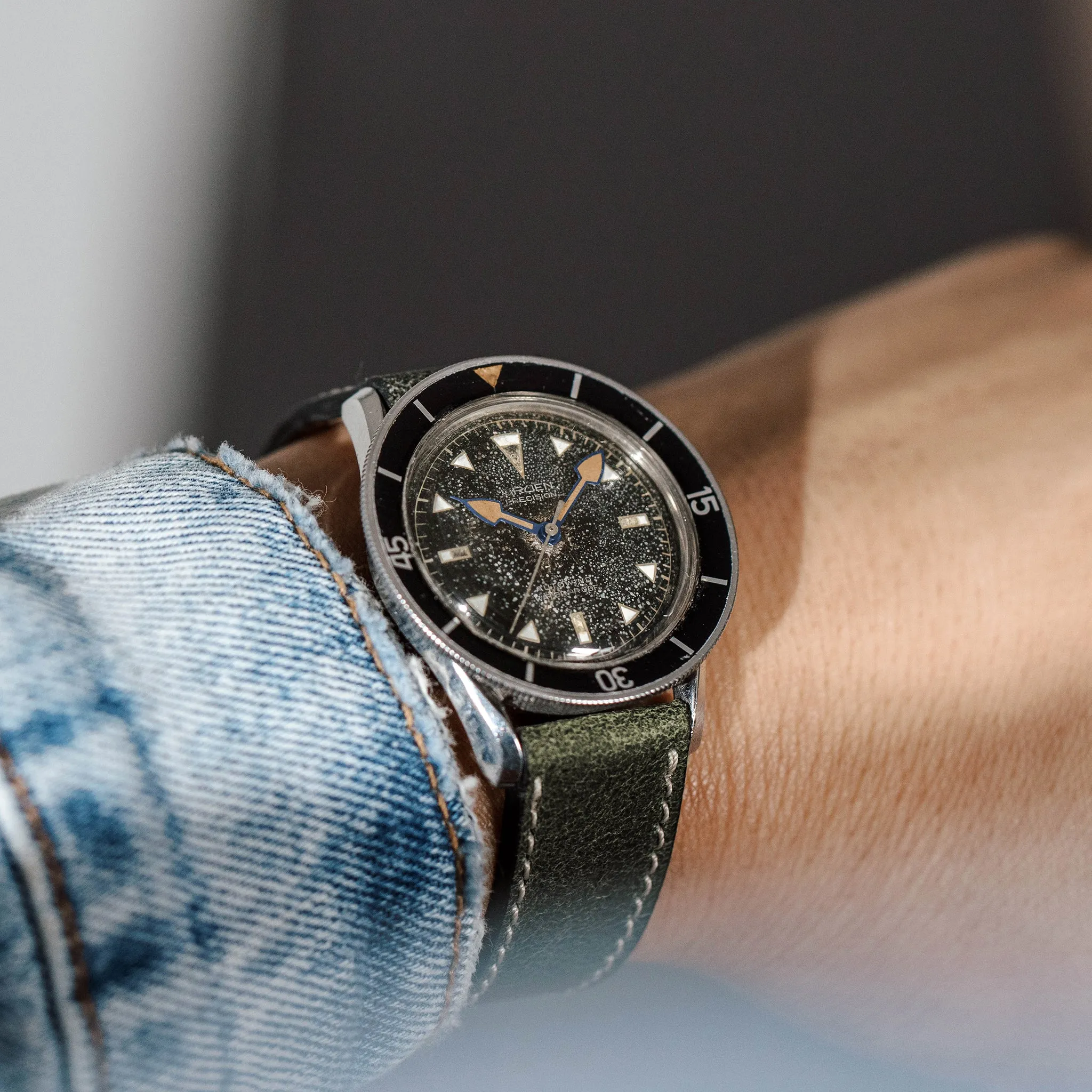 1960s Gruen Precision Ocean Chief