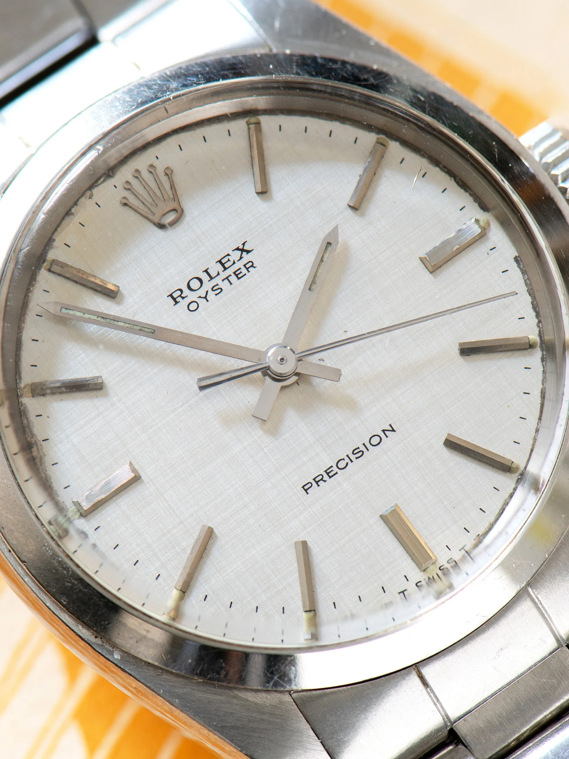 1971 Rolex Oyster Precision (Ref. 6426) Silver "Linen" Dial