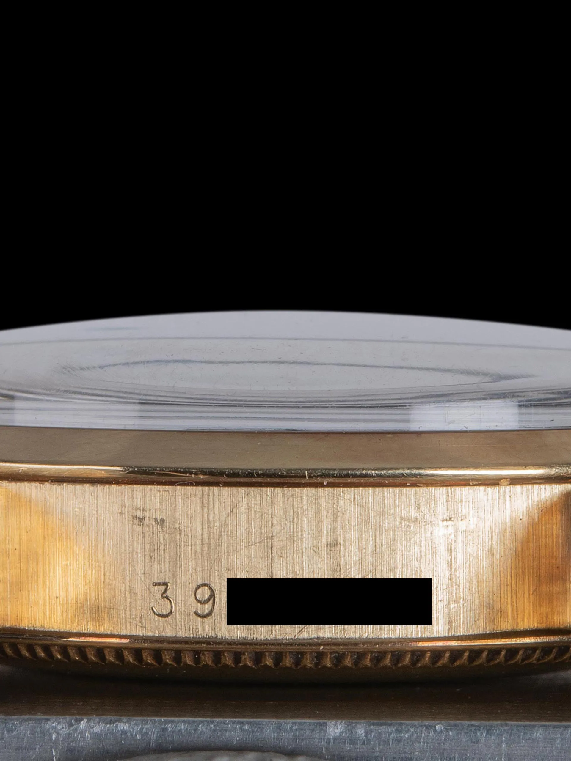 1975 Rolex Air-King 14K YG (Ref. 5500) Black Dial W/ Gold Brick Bracelet