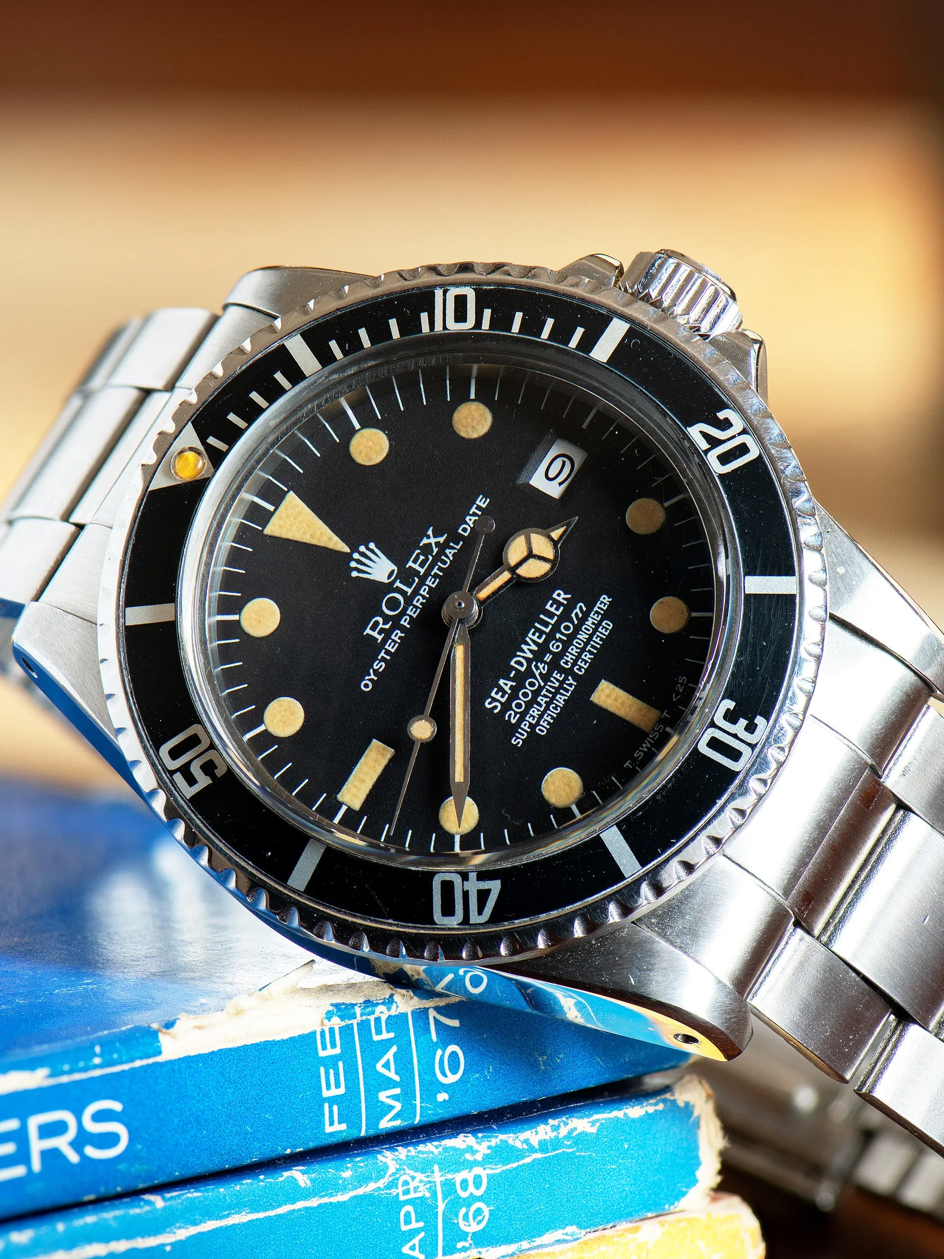 1977 Rolex Great White Sea-Dweller (Ref. 1665) "Rail" Dial