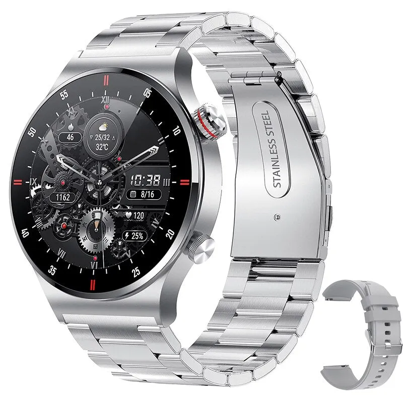 2022 New Bluetooth Call Smart Watch Men Sports Fitness Tracker Waterproof Smartwatch Large HD screen for huawei Xiaomi phone box
