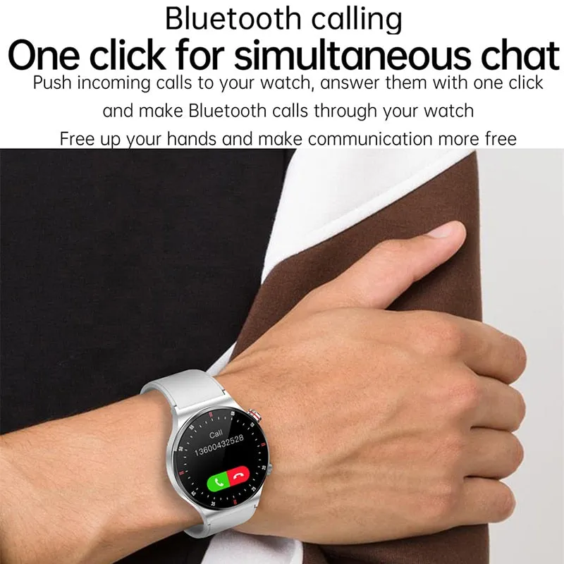 2022 New Bluetooth Call Smart Watch Men Sports Fitness Tracker Waterproof Smartwatch Large HD screen for huawei Xiaomi phone box