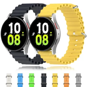 20MM OCEAN LOOP SILICON STRAPS FOR AMAZFIT WATCH GTS 2, GTS 4 MINI, GTS 4, GTS 3, BIP U, BIP S, GTS