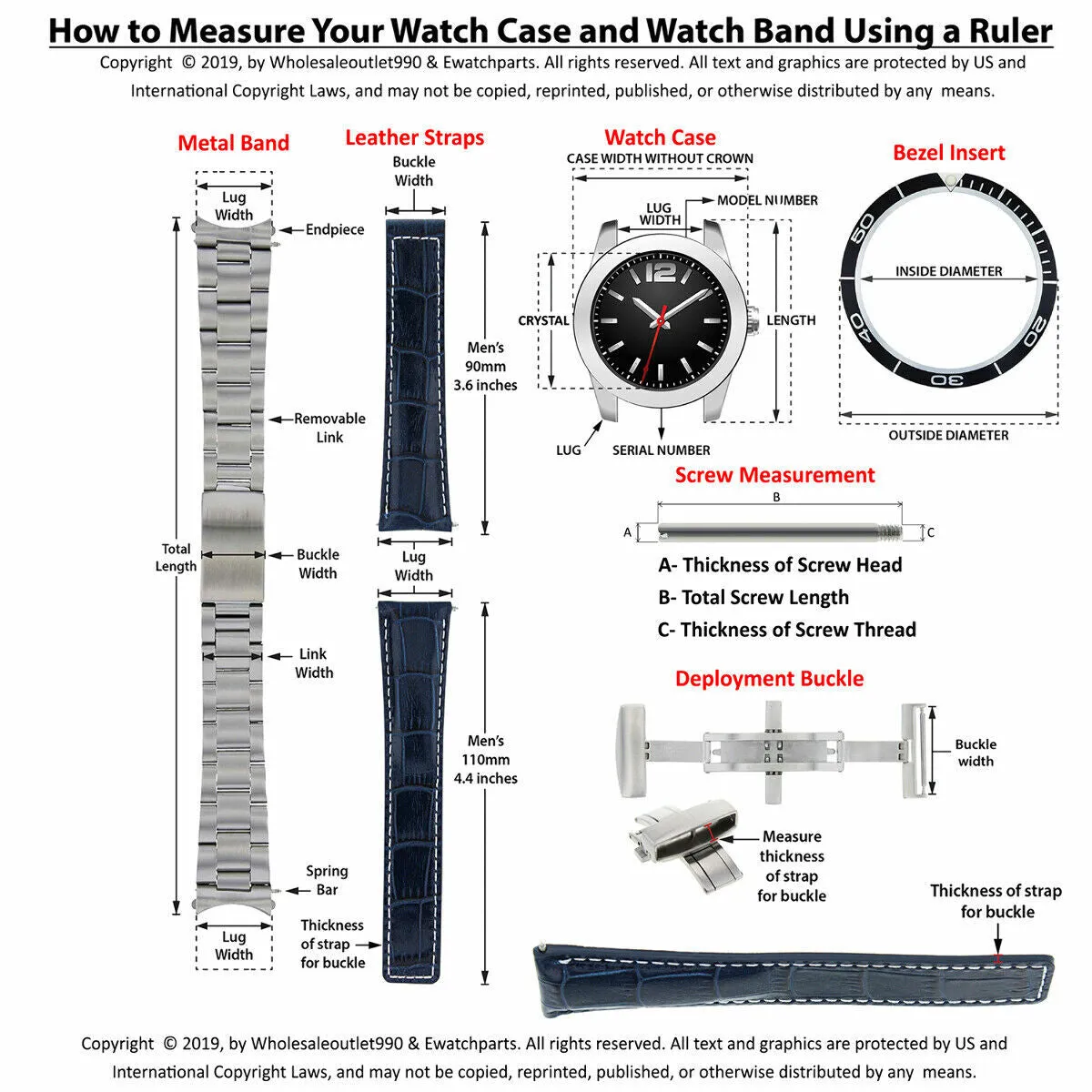 20MM WATCH BAND FOR SEIKO 5 AUTOMATIC PRESAGE SPB041J1 SRQ025J1 STAINLESS STEEL