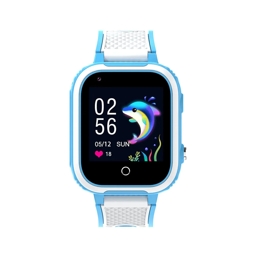 4G Kids Smart Watch SOS Video Phone Call Camera Smart Watches Kids Watch Blue