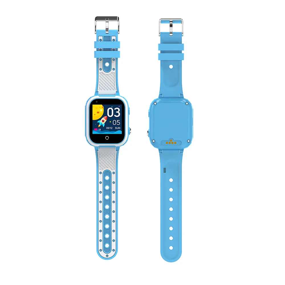 4G Kids Smart Watch SOS Video Phone Call Camera Smart Watches Kids Watch Blue