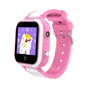 4G Kids Smart Watch SOS Video Phone Call Camera Smart Watches Kids Watch Pink