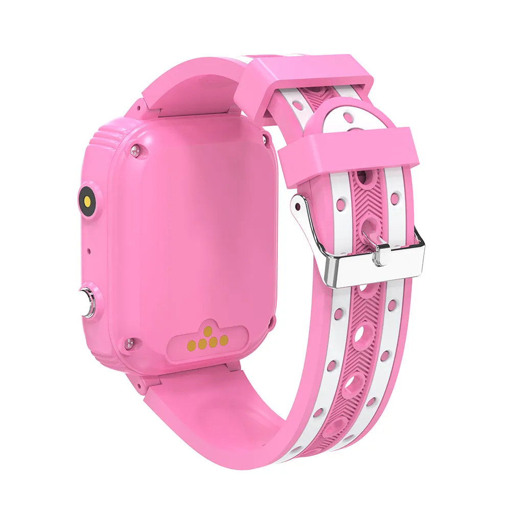4G Kids Smart Watch SOS Video Phone Call Camera Smart Watches Kids Watch Pink