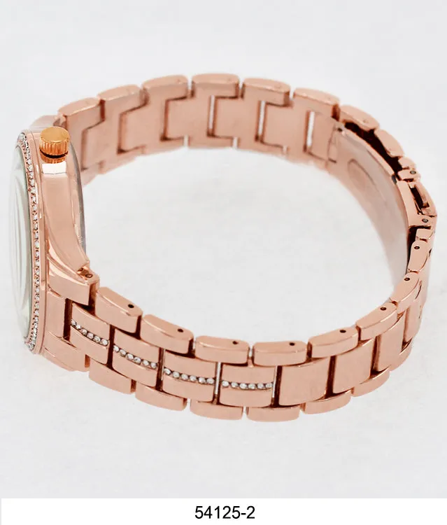 5412-Montres Carlo Metal Band Watch