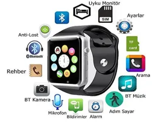 A1 Sim Android Smart Watch
