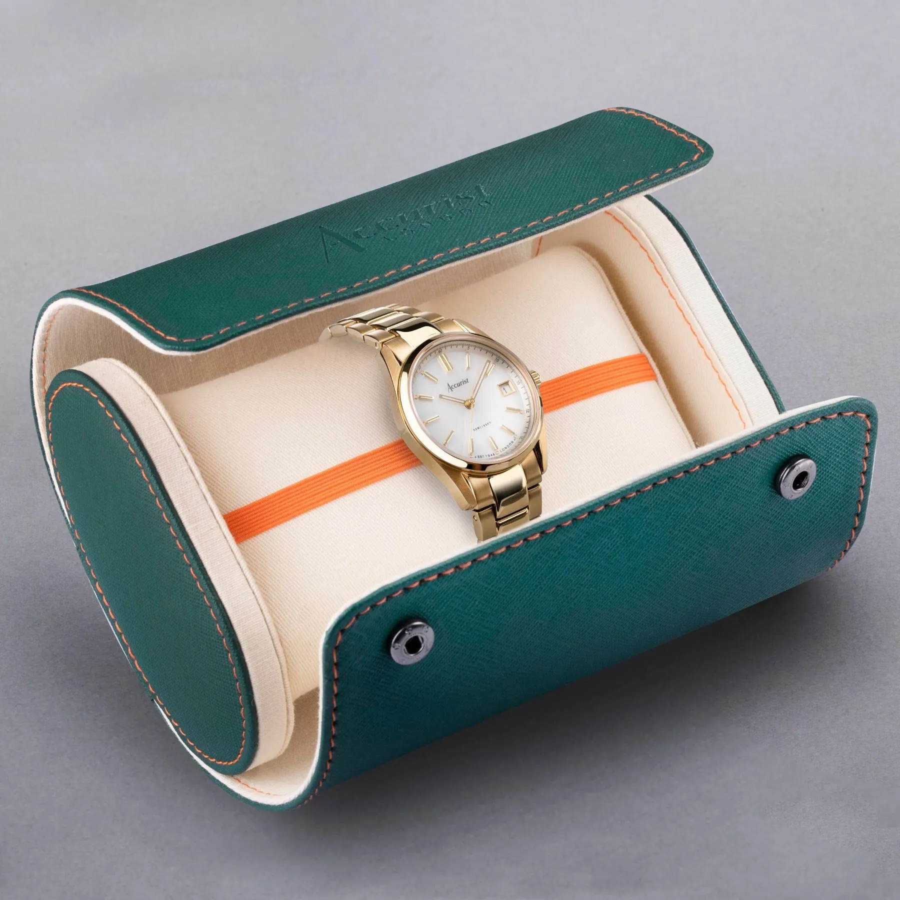 Accurist Ladies Gold Stainless Steel Bracelet Watch