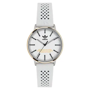 Adidas Originals White Dial Unisex Analog Watch - AOSY24046