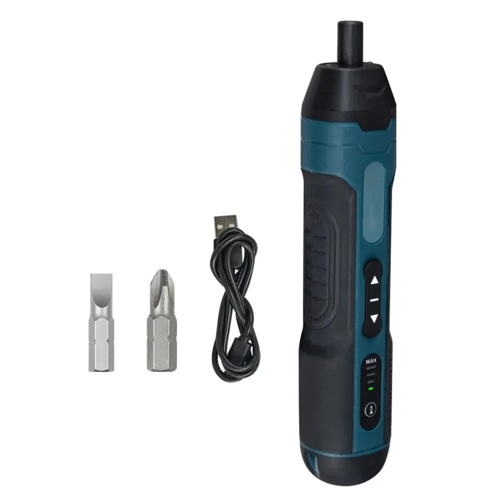 Adjustable Cordless Screwdriver Rechargeable 1300mah Battery Multi Function Repair Tool