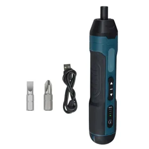 Adjustable Cordless Screwdriver Rechargeable 1300mah Battery Multi Function Repair Tool