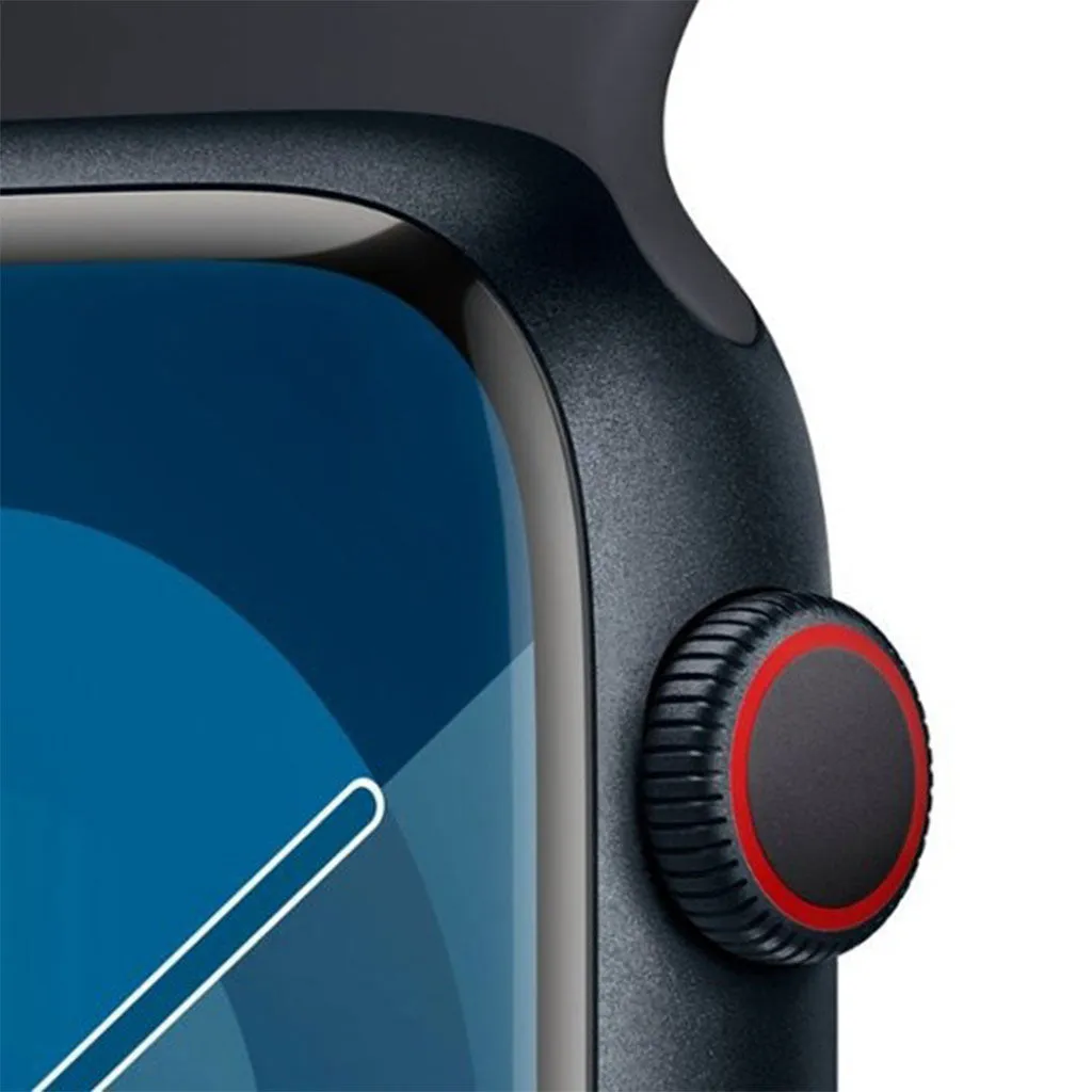 Apple Midnight Watch Series 9 (GPS   Cellular) 45mm Aluminum Case with Midnight Sport Band