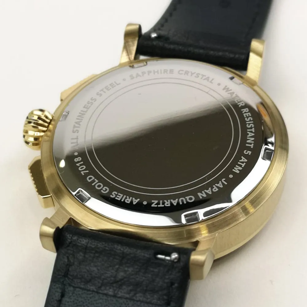 ARIES GOLD HAWK G 7018 G-BK MEN'S WATCH