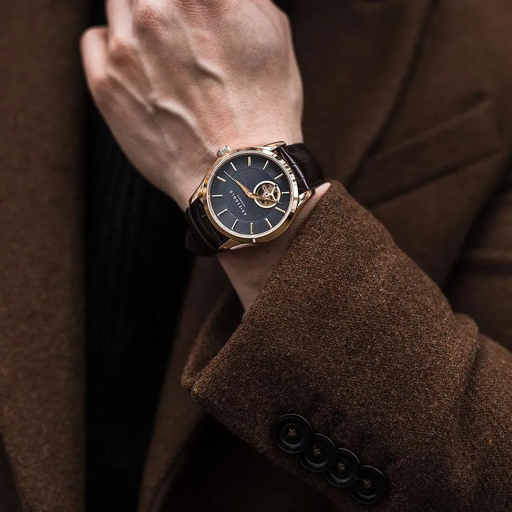 Aries Gold Inspira G 9022 RG-BU Watch
