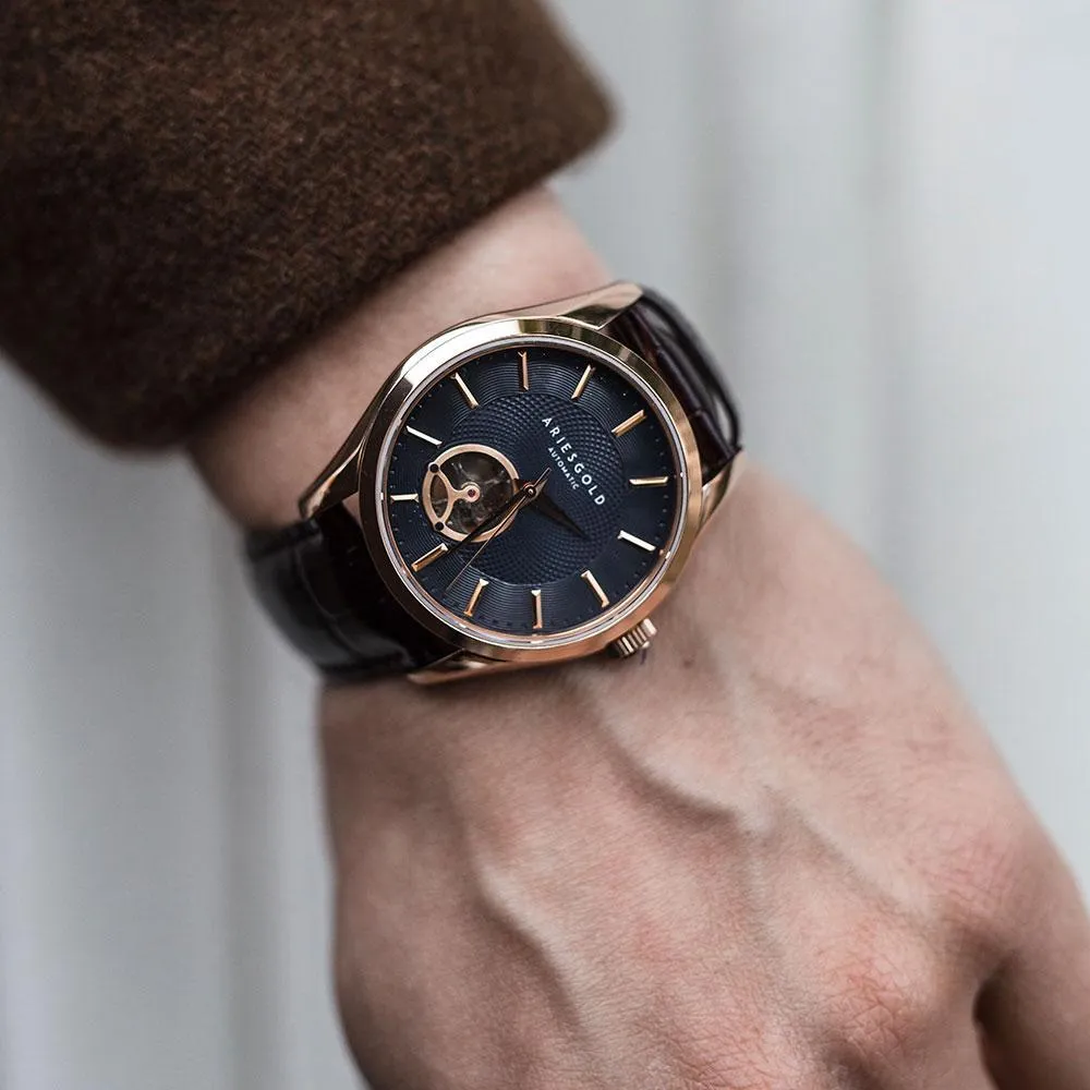 Aries Gold Inspira G 9022 RG-BU Watch
