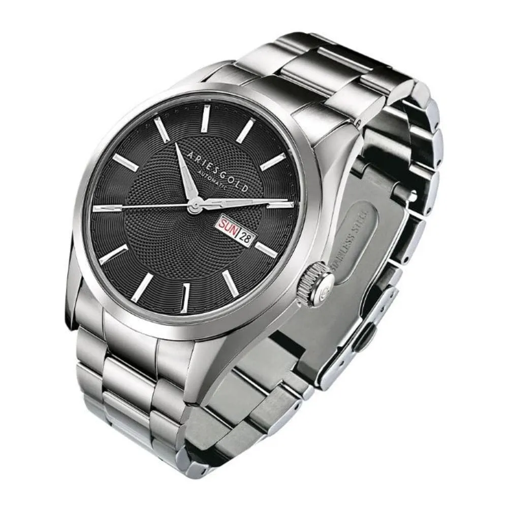 ARIES GOLD PRESIDENT G 9024 S-BK MEN'S WATCH