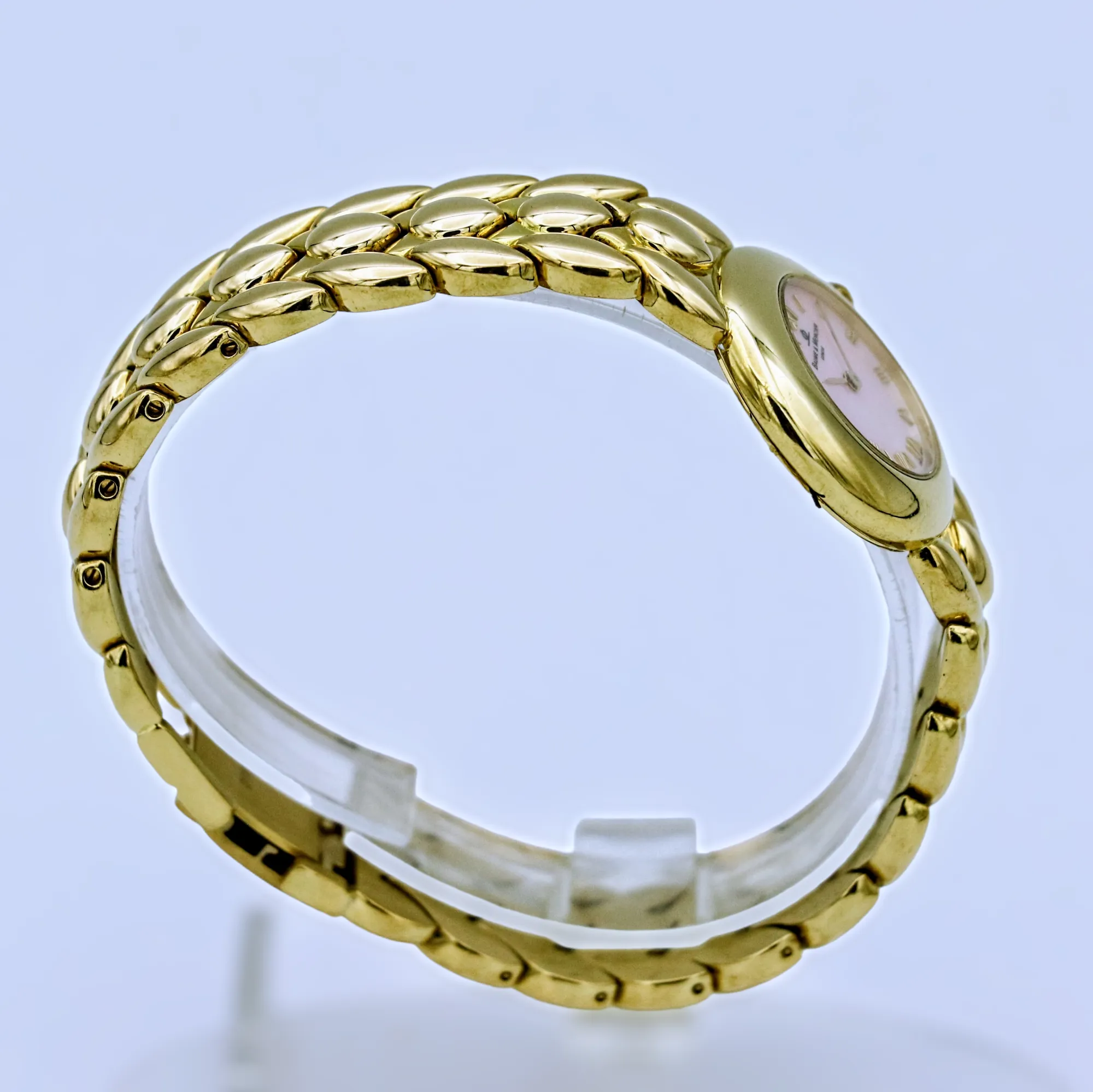 BAUME & MERCIER Luxury Swiss Ladies Wristwatch 18K Solid Yellow Gold 6J Watch