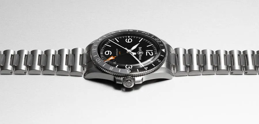 Bell & Ross Watch Vintage BR V2 93 GMT Bracelet
