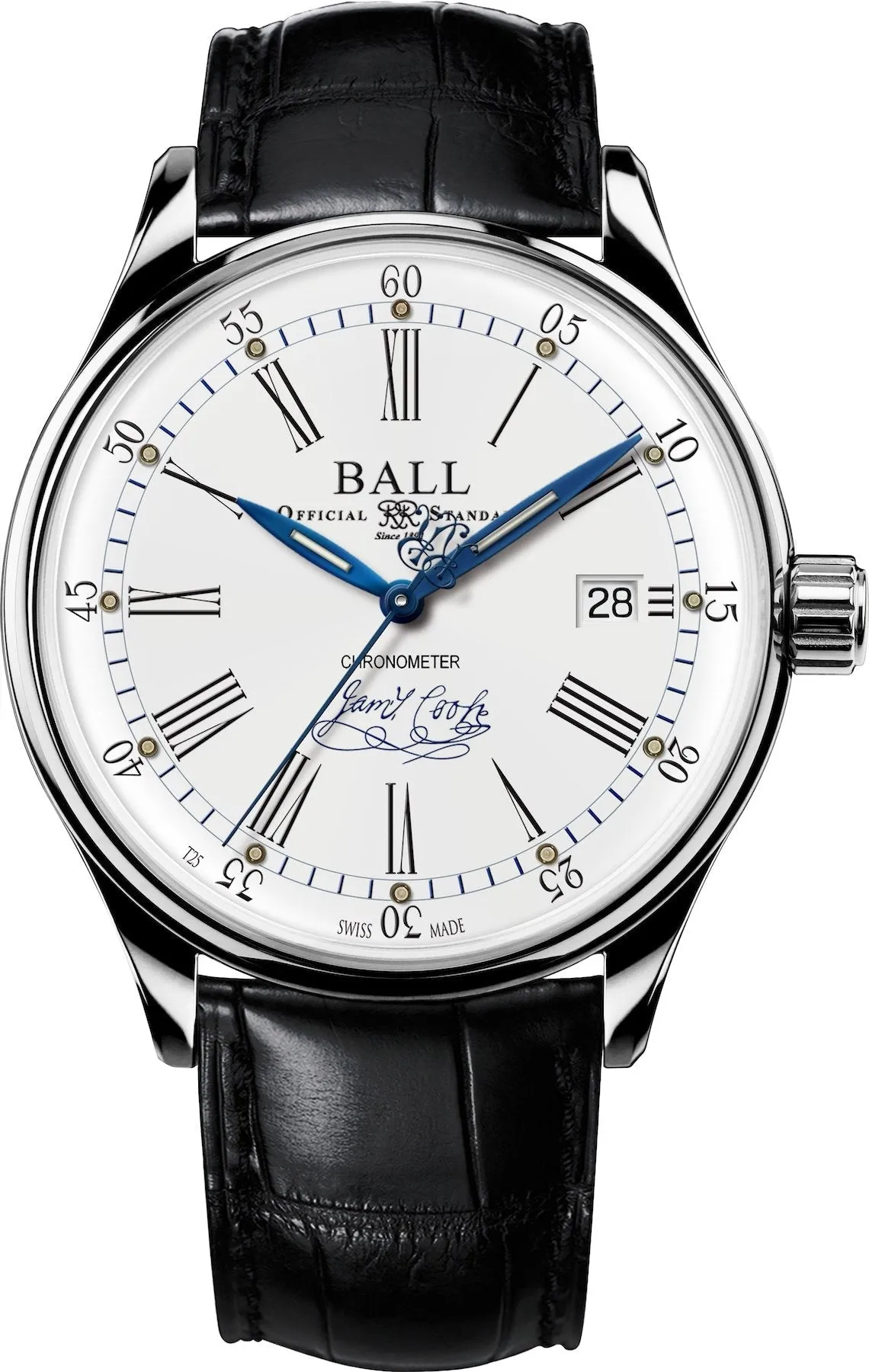 BL Watch Company Trainmaster Endeavour Chronometer AligatORS Limited Edition D