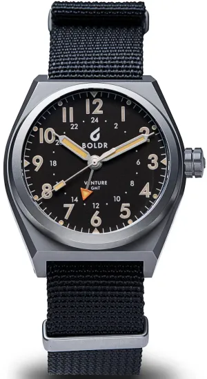 Boldr Watch Venture GMT Black