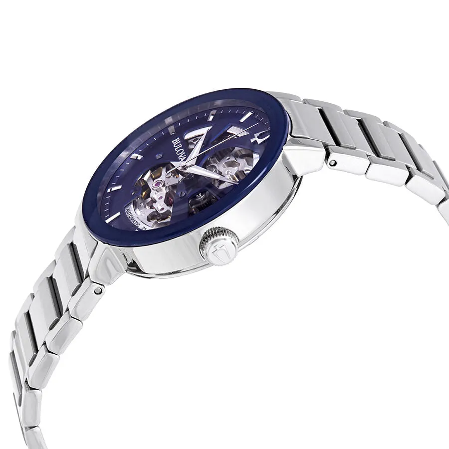 Bulova Modern Automatic Blue Dial Men's Watch 96A204