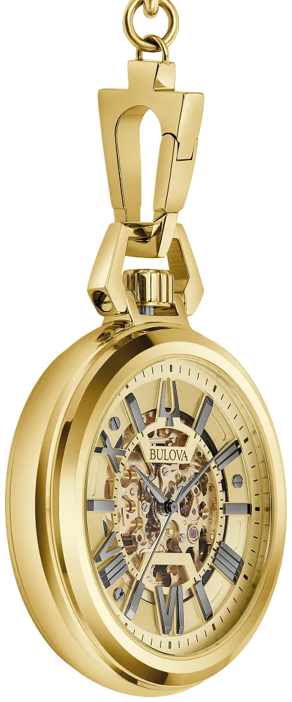 Bulova Pocket Watch - Sutton Automatic - Gold