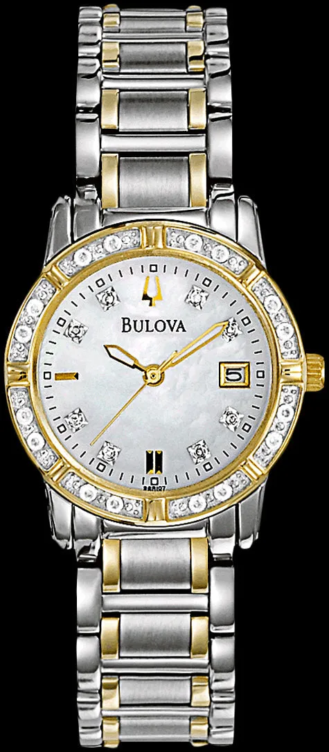 Bulova Watch Ladies Diamond Highbridge