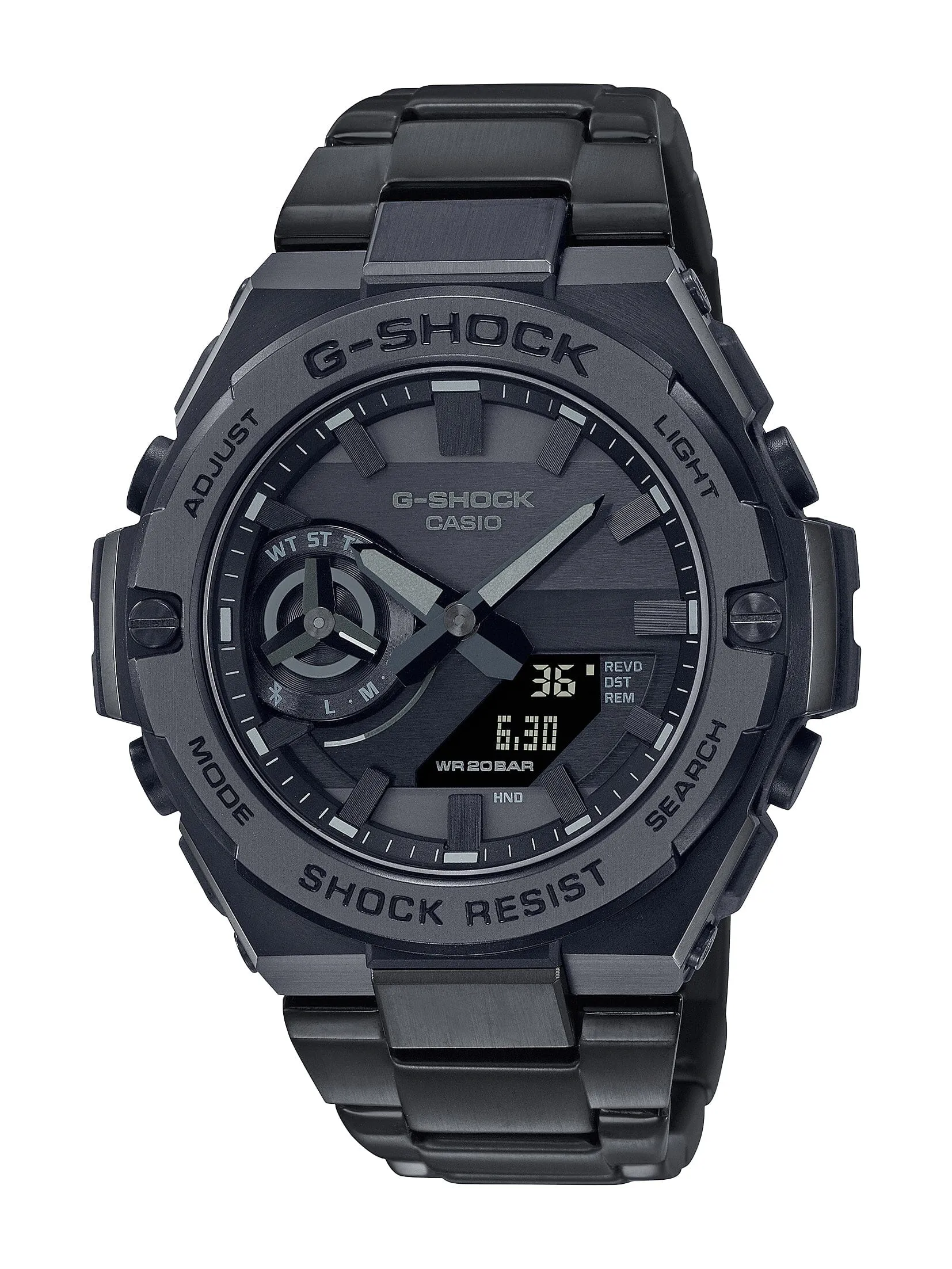 Casio G Shock G Steel Black Watch GST-B500D-1A
