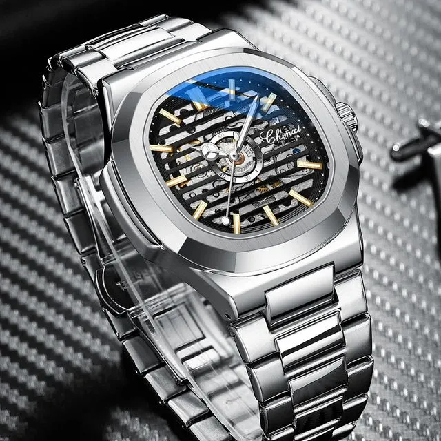 CHENXI Automatic High-end Steel Band Quartz Waterproof Elegant Wrist Watch S1589321