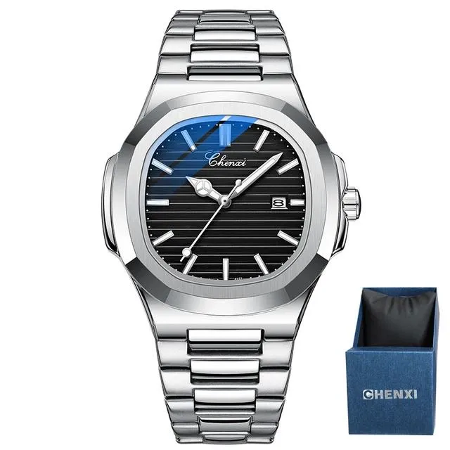 CHENXI Steel Band Quartz Waterproof Elegant Wrist Watch S1395421