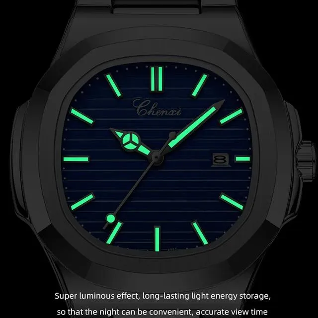 CHENXI Steel Band Quartz Waterproof Elegant Wrist Watch S1395421