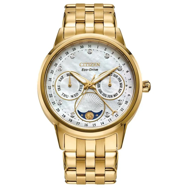 Citizen Eco-Drive Dress/Classic Eco Calendrier Ladies Stainless Steel