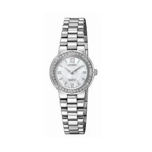 Citizen Ladies Eco Drive Swarvoski Elements Watch EW9820-89D