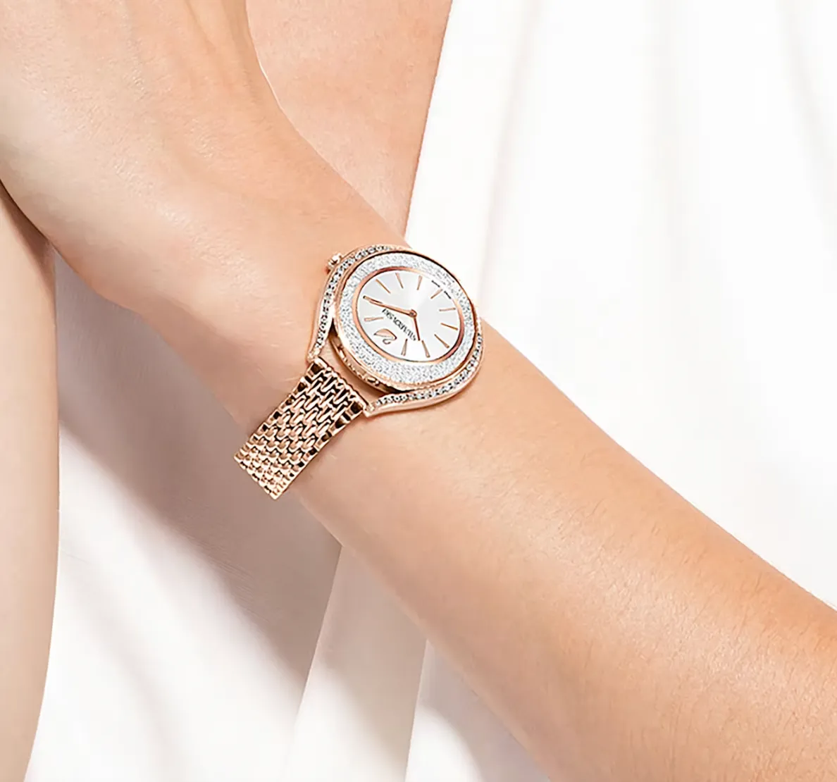 Crystalline Aura Rosegold Watch