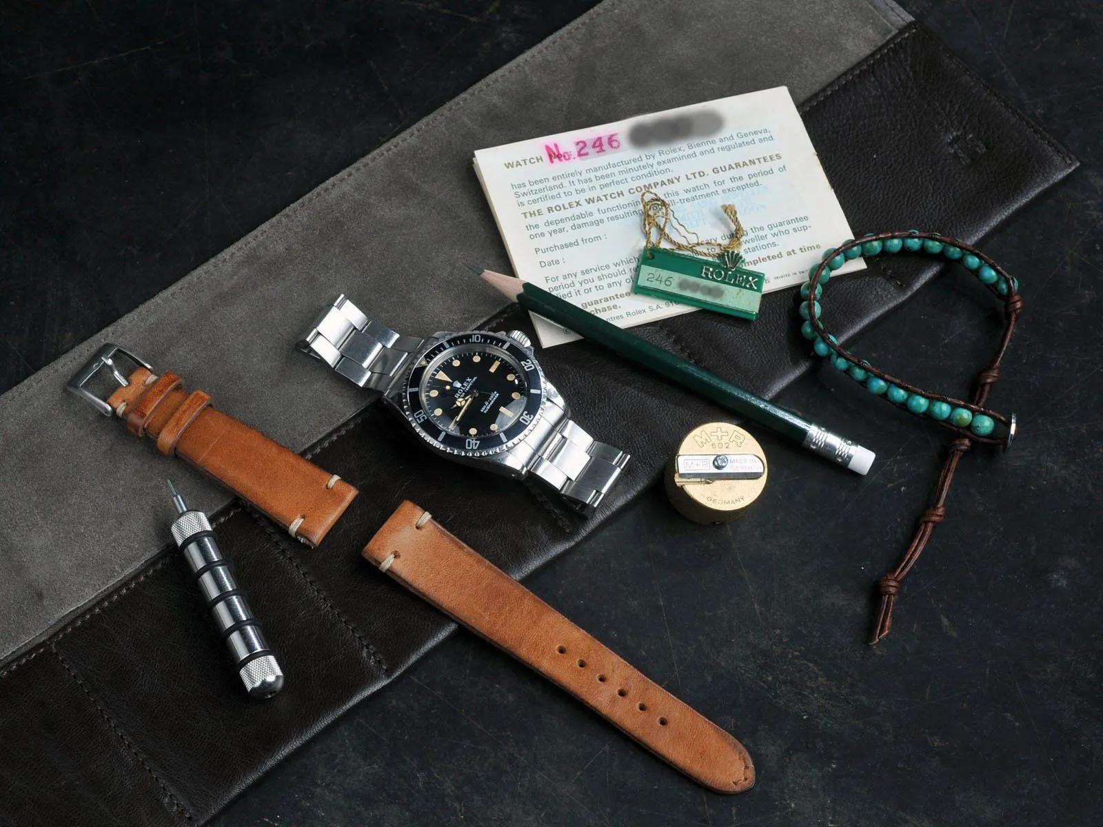 CURATED ROLEX 5513 WITH PAPERS   HANGTAG